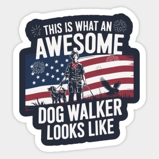 This-is-what-an-awesome-dog-walker-looks-like Sticker